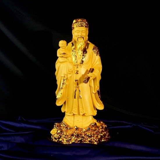 三星聚财/ 金沙福禄寿Fortune / Golden Sanded Three Auspicious Lucky